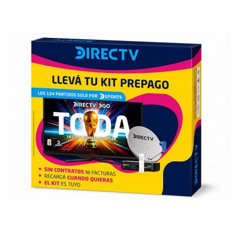 Kit Antena Directv Pre Pago Satelital Hd 001