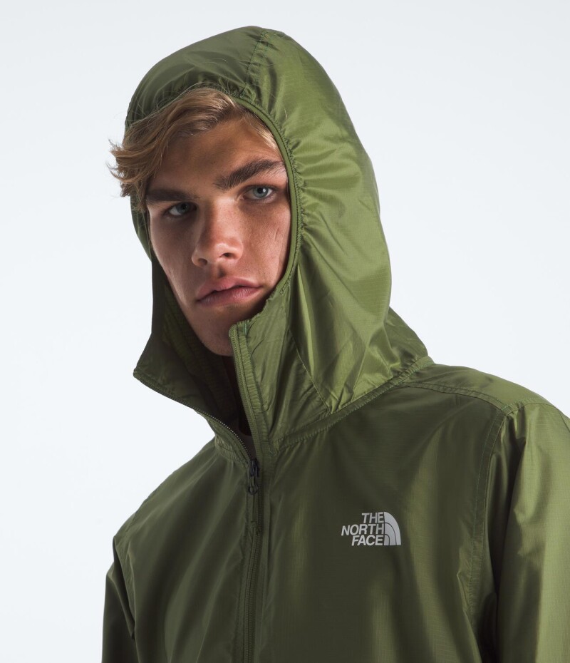 M TNF CYCLONE WIND JACKET WOODLAND GREEN