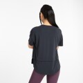 Remera New Balance de Dama-DRAPEY JERSEY OVERSIZED-WT43210BK BLACK