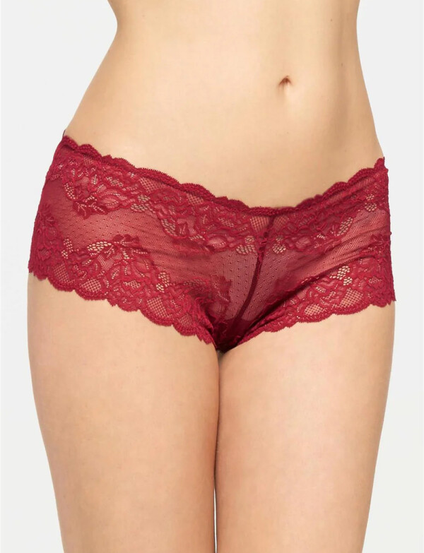 Panty Cheeky ROJO OSCURO