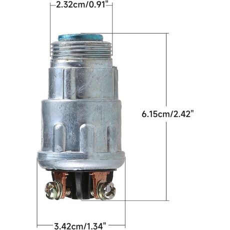 LLAVE CONTACTO ARRANQUE - CILINDRO CONTACTO UNIVERSAL CUELLO GRUESO - LLAVE CONTACTO ARRANQUE - CILINDRO CONTACTO UNIVERSAL CUELLO GRUESO -