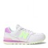 Championes Infantiles New Balance 574 Kids Gris - Violeta - Amarillo Fluo