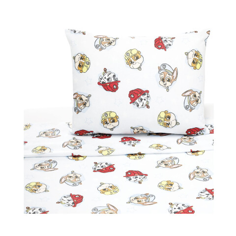 Juego Sábanas para Cuna Dohler 100% Algodón Paw Patrol CELESTE