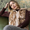 Chaleco Faux Fur BEIGE/MULTI