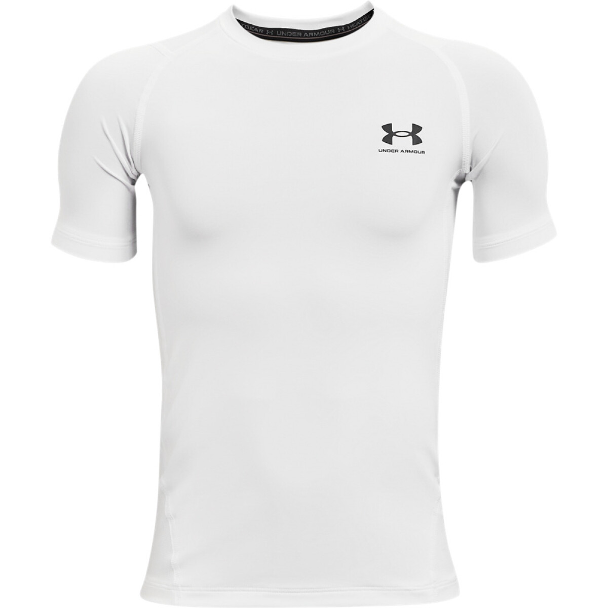 UA HG Armour SS-WHT - WHT-100 