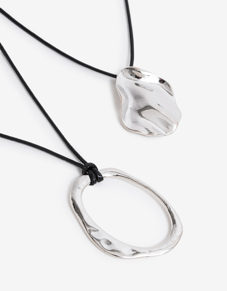 Collares Largos Metal Collar Largo Metal - Marron Carey
