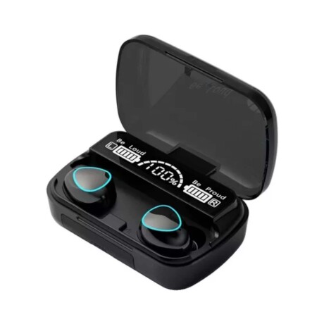 Auriculares M10 Bluetooth Inalámbricos Recargables Táctiles Negro