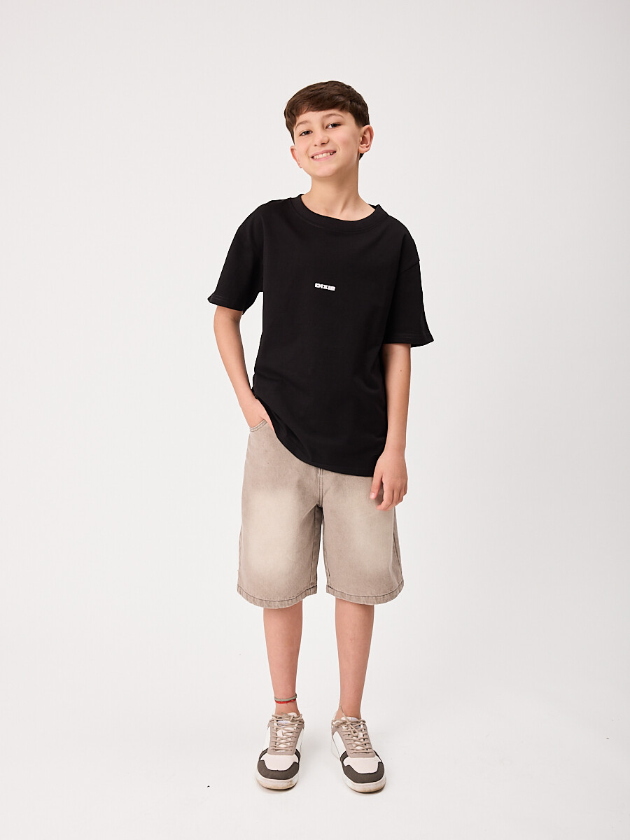 T-SHIRT M/C NAYROBY TEEN DIXIE Negro