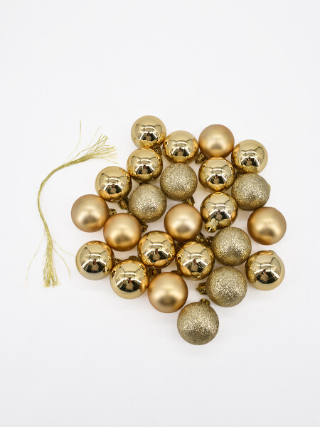 CHIRIMBOLOS SET X 24 DORADO