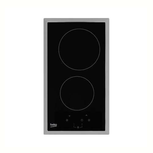 Anafe Vitrocerámico 2 Zonas Negro - Modelo HDM C32400 TX - Beko Anafe Vitrocerámico 2 Zonas Negro - Modelo HDM C32400 TX - Beko