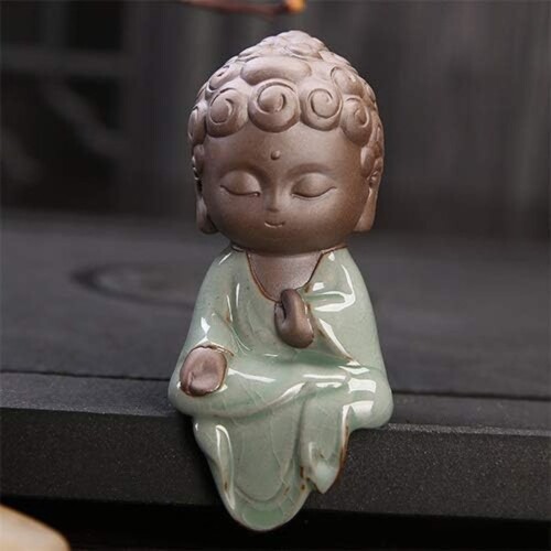 Ho.Ado.Buda Ceram. Adorno Buda Ceramica