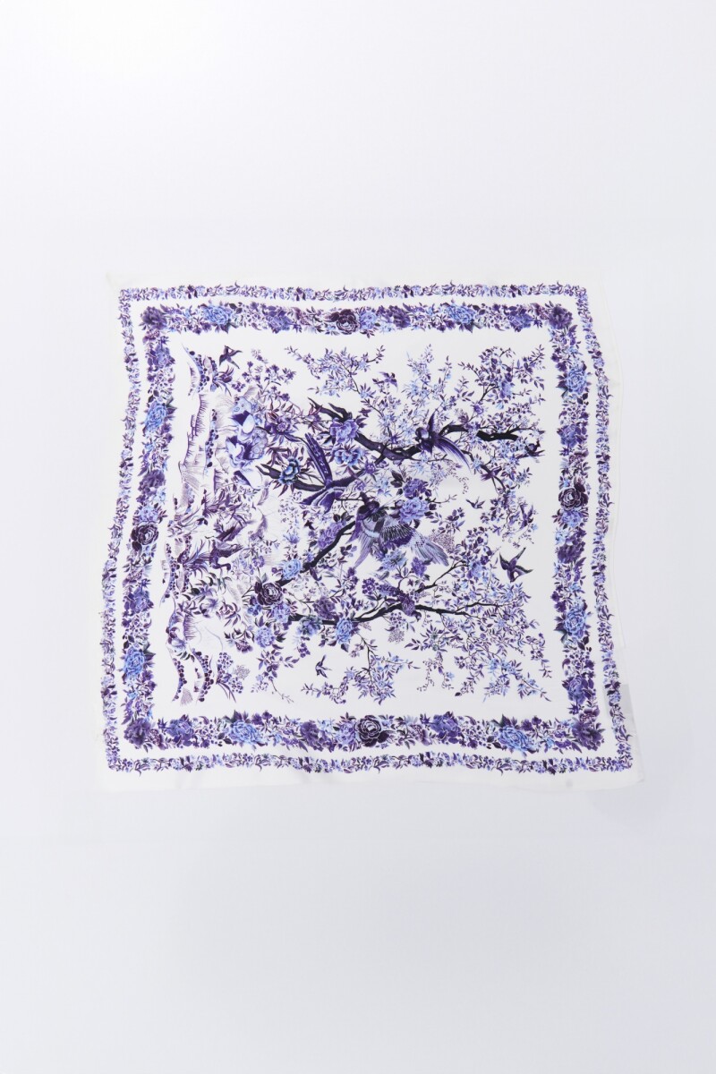 FOULARD PARAISO AZUL