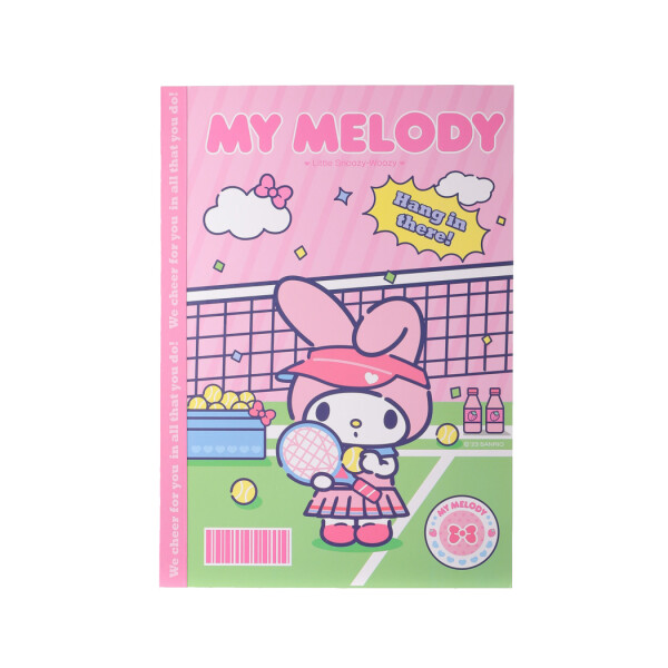 Cuaderno B5 Sanrio sports Melody