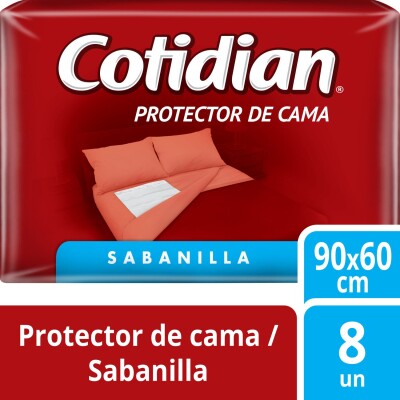 Protector de Cama Cotidian Talle Único X8 Protector de Cama Cotidian Talle Único X8