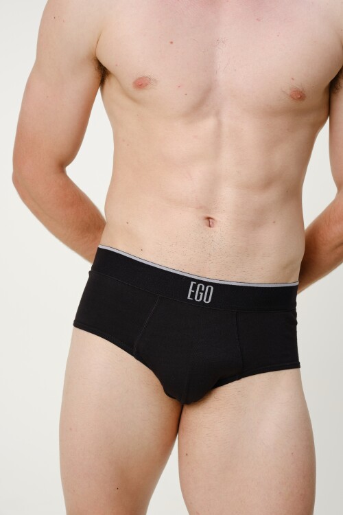 Slip Algodón Negro
