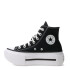Championes Unisex Converse Lift Double Stack Negro - Blanco