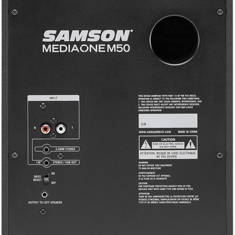 Samson Monitores de estudio M50 Unica