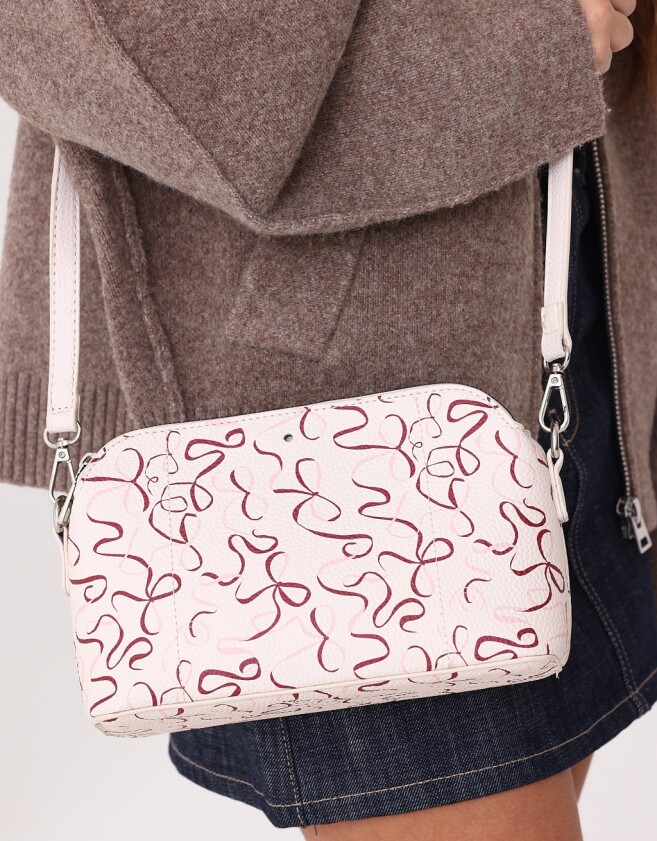 Bandoleras Bandolera Flores Con Charm - Estampado Flores