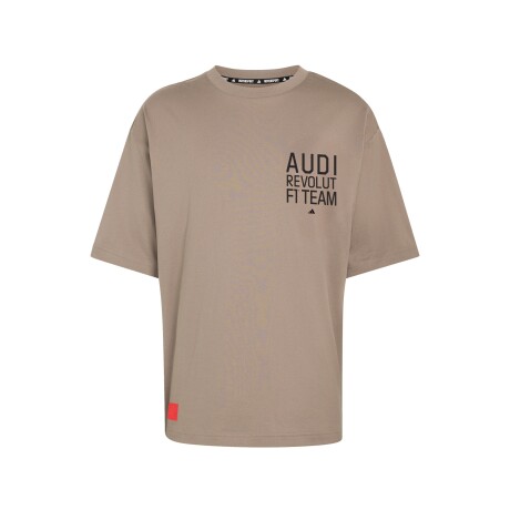 Remera adidas Elevated Graphic Audi Revolut F1 Team BROWN