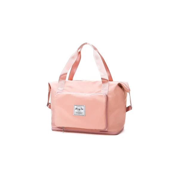 BOLSO MULTIFUNCION CON BOLSILLO ROSA