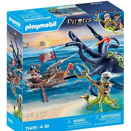 Juego Playmobil Batalla con Pulpo Gigante 001