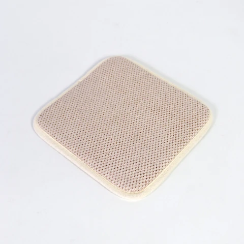 SET POSA CALIENTE BEIGE 2PZAS 20X20CM Unica