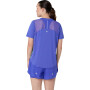 Polo Running Road Fade SS Top Mujer Cobalt Burst/illuminate Green