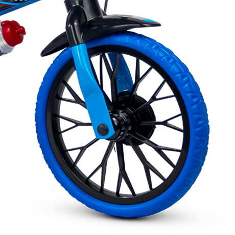 Bicicleta Niño Montaña Rod. 12 Y Caramañola Azul-Negro