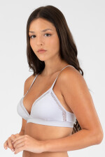 Triangulo trama Blanco