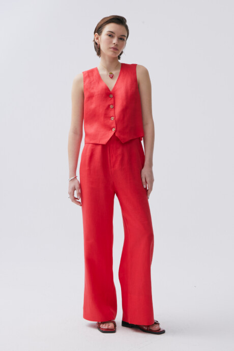 Pantalón Kai Rojo