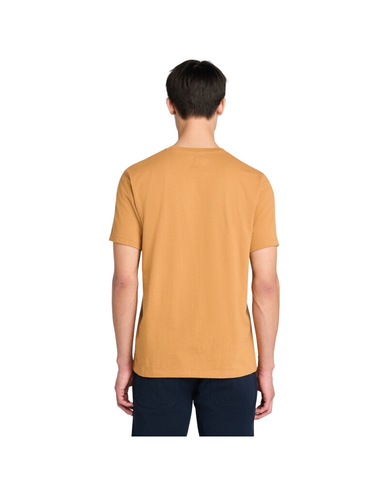 Polo US Chest Logo Short Sleeve Tee Hombre Wheat Boot
