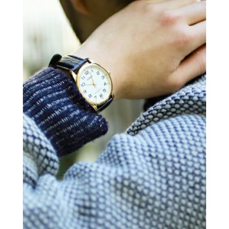 Reloj Análogo Casio MV001GL-7BUDF Resistente Al Agua Para Uso Diario Diseño Elegante Reloj Análogo Casio MV001GL-7BUDF Resistente Al Agua Para Uso Diario Diseño Elegante