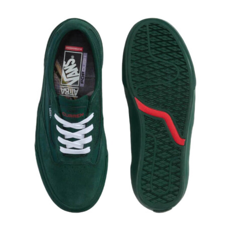 Championes Vans Skate Curren Caples Verde