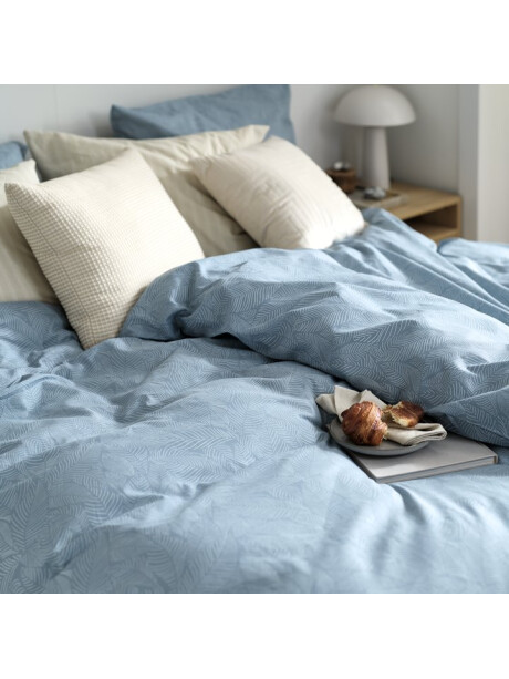 Juego sábana y funda nórdica TONE 155x220 az Juego sábana y funda nórdica TONE 155x220 az