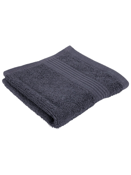 Toalla tocador KARLSTAD 28x30 gris osc Toalla tocador KARLSTAD 28x30 gris osc