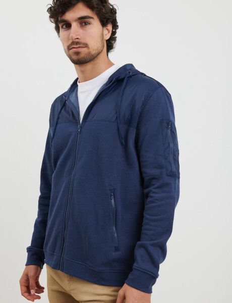 470652 CARDIGAN HARRY Azul Piedra Melange