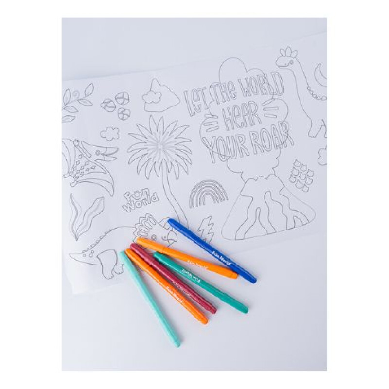 Kit Para Colorear XL Roar Fun World Kit Para Colorear Xl Roar Fun World