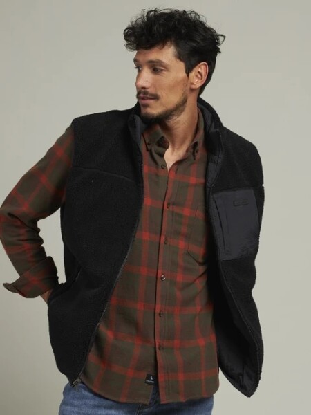 CHALECO POLANCO GUANO NEGRO