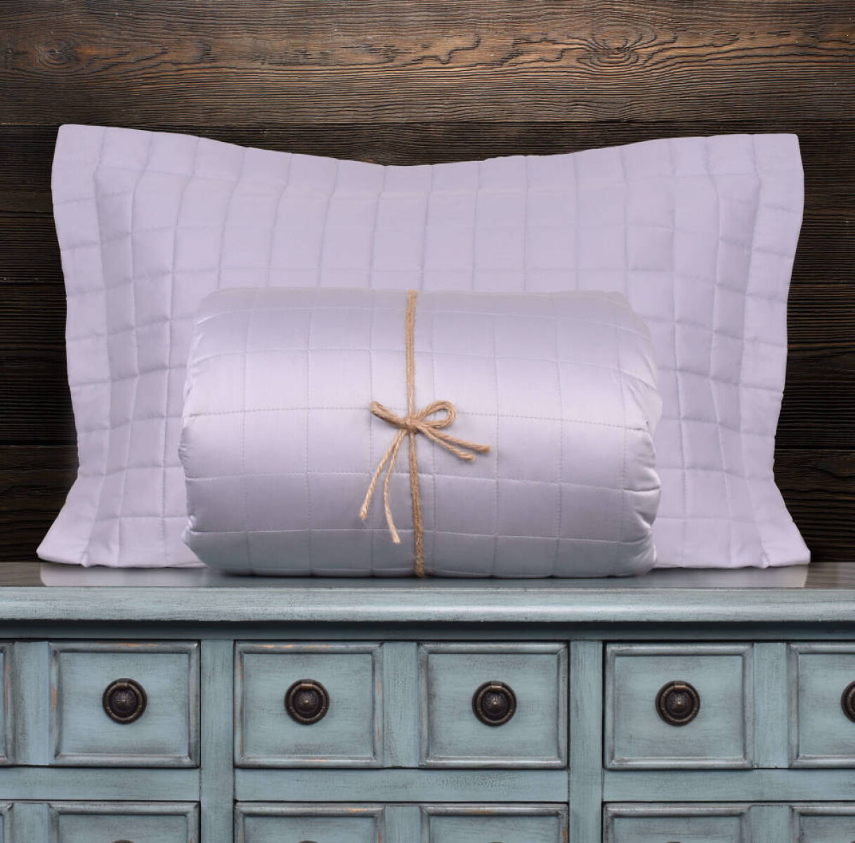 Cubrecama Finezza 400 hilos Color Gris - 290 x 250 cm 