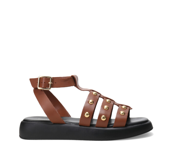 Sandalias de Mujer Bottero Franciscana - 366204 Marrón - Blanco