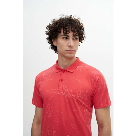 Remera polo Monk Tomate