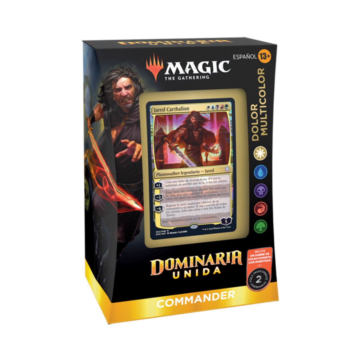 Magic Commander Dominaria Dolor Multicolor [Español] 