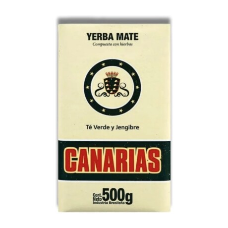Yerba Mate Canarias Té Verde y Jengibre 500GR 001