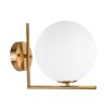APLIQUE DUBAI GLOBO 1L G9 DORADO APLIQUE DUBAI GLOBO 1L G9 DORADO