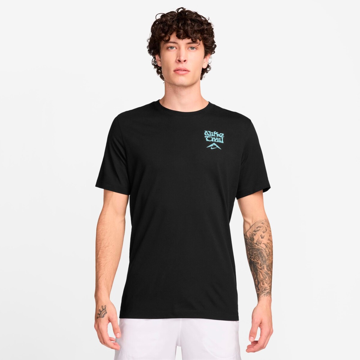 Remera Nike Dri-Fit Tee Utmb Energy de Hombre - Negro 