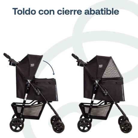 Coche para Mascota BRAVO de BEEPET Negro Coche para Mascota BRAVO de BEEPET Negro