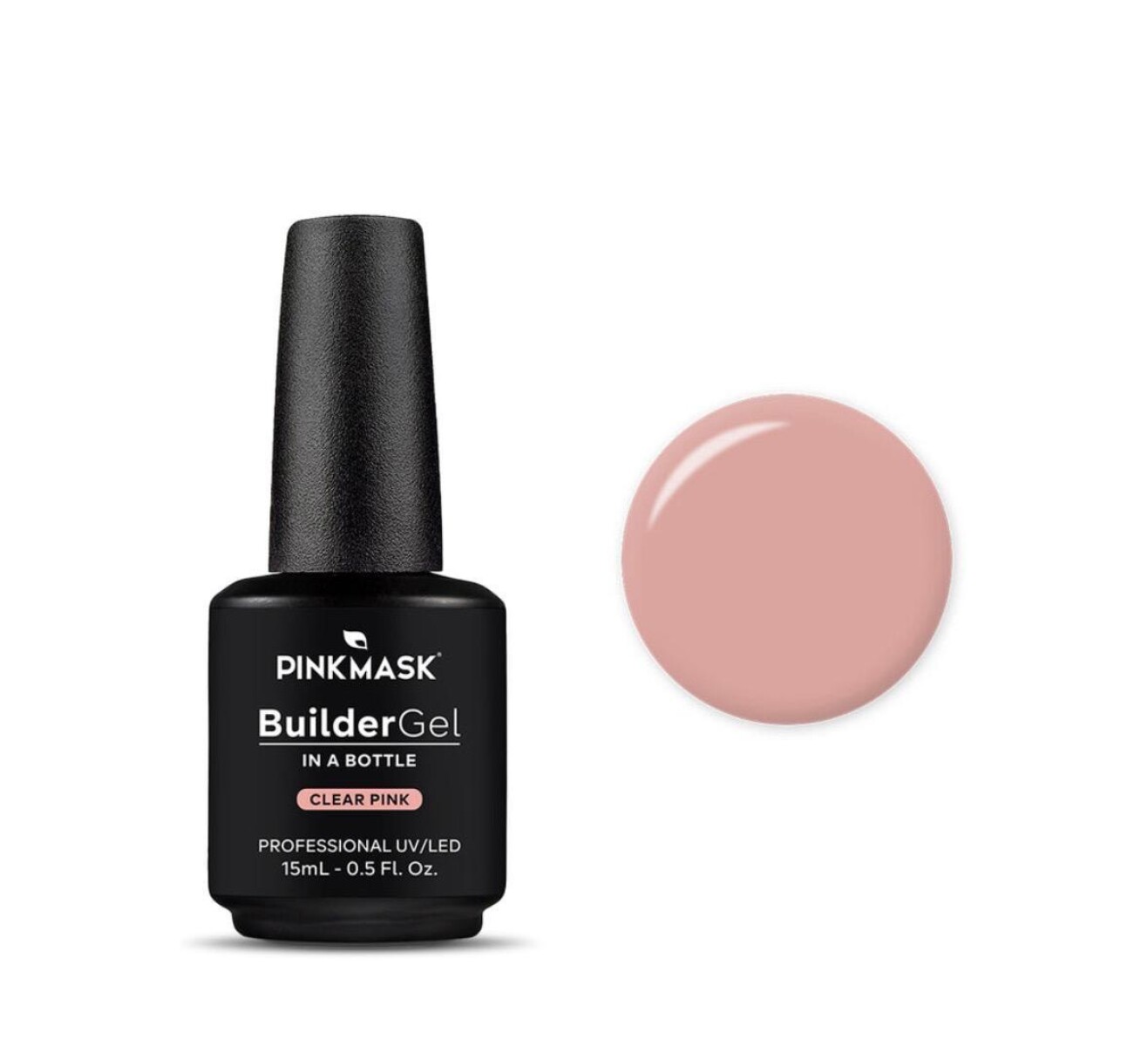 Pink Mask Builder Gel - Clear Pink 