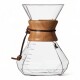 Cafetera Pour Over Borosilicato con Filtro de AC-inox 800ml Sin Color