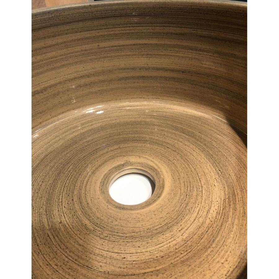 Bacha de Apoyo Cilíndrica Gris Cemento Bacha de Apoyo Cilíndrica Gris Cemento