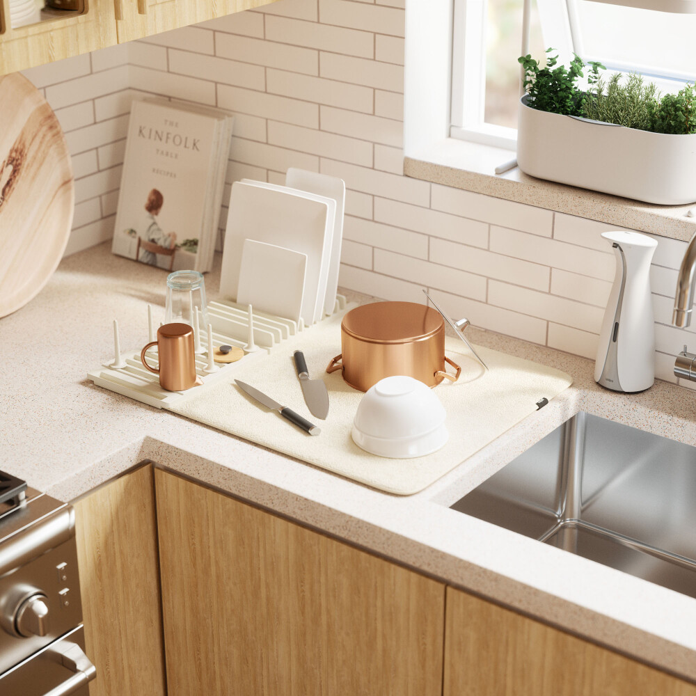 ESCURRIDOR POLIPROPILENO NATURAL-BEIGE UMBRA UDRY